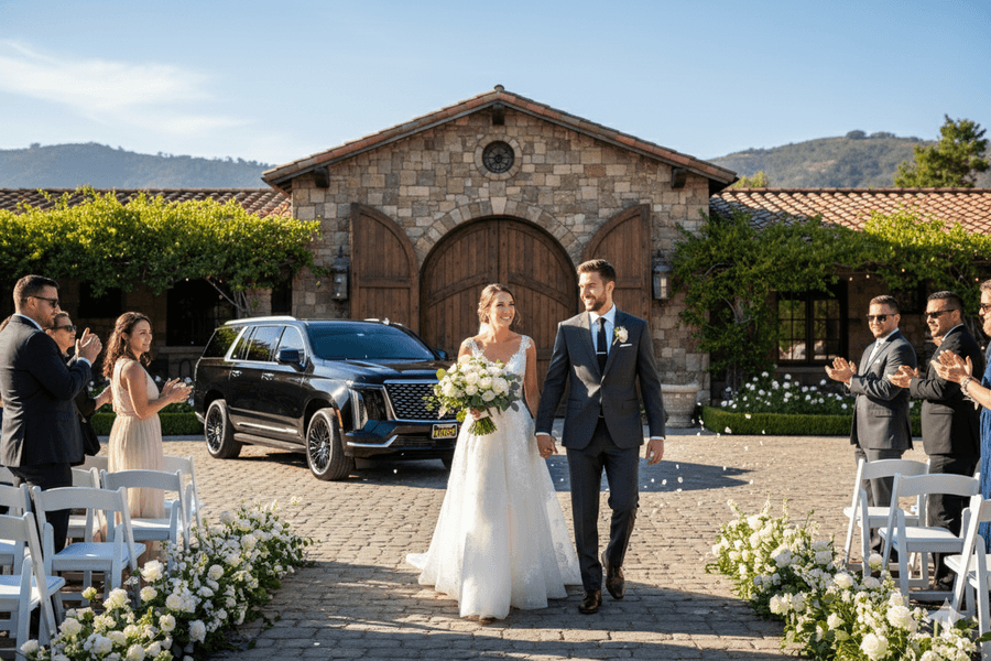 Wedding and Special Event - Premium luxury transportation service in Northern California